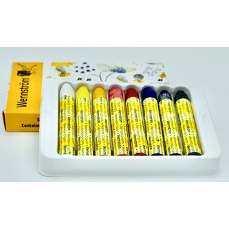 Mehiläisvahaliitu Wennström, 8 väriä