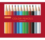 Värikynä EduArtem, 12 väriä x 20 kpl ja pahvipakkaus