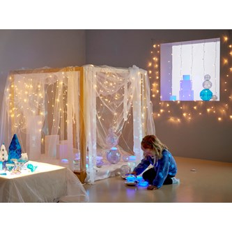 Koristevaloverho 2 x 1,5 m