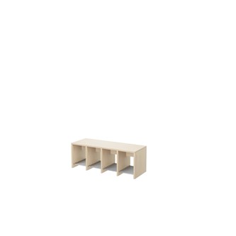 Norden penkki kenkähyllyllä lokero L 22 cm, koivu