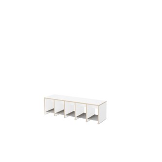 Norden penkki kenkähyllyllä lokero L 22 cm, valkoinen