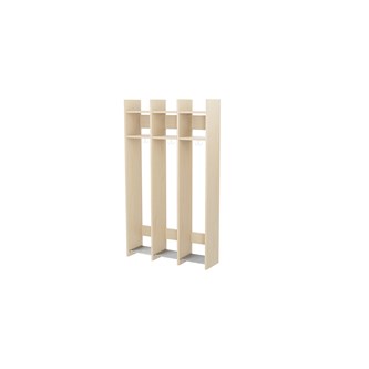 Norden naulakko kenkähyllyllä lokero L 25 cm, koivu