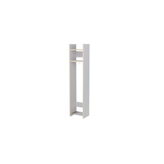 Norden naulakko kenkähyllyllä lokero L 28 cm, vaaleanharmaa