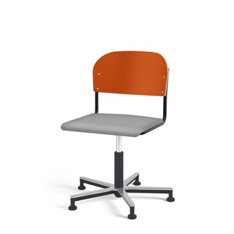 Matte FSC BX tuoli kaasujousella, liukutassut, aluristikko, iso istuin, musta runko