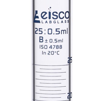 Mittalasi 25 ml, borosilikaatti, 2 kpl