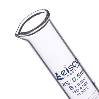 Mittalasi 25 ml, borosilikaatti, 2 kpl