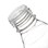 Reagenssipullo 250 ml, borosilikaatti, 10 kpl