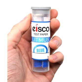 Lakmuspaperi, sininen, 100 kpl