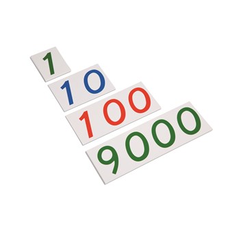 Nienhuis Isot numerokortit 1-9000