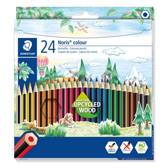 Värikynä Staedtler Noris, 24 väriä
