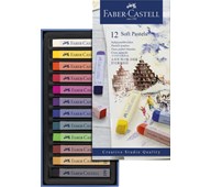 Kuivapastelliliitu Faber-Castell, 12 väriä