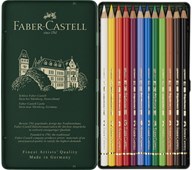 Värikynä Faber-Castell Polychromos, 12 väriä