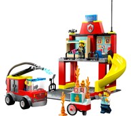 LEGO® City Paloasema ja paloauto