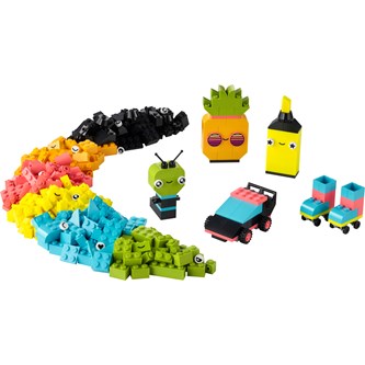 LEGO® Classic Luovaa hupia neonväreillä
