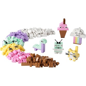 LEGO® Classic Luovaa hupia pastelliväreillä