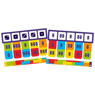 Värikoodaus numerot 1-3