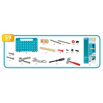 BRIO Builder työpenkki, 59 osaa