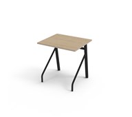 Altudo FSC BX pöytä DL 70x60x72 cm, musta jalusta