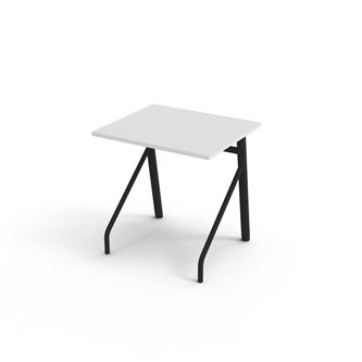 Altudo FSC BX pöytä DL 70x60x72 cm, musta jalusta