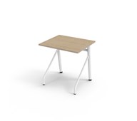 Altudo BX pöytä HPL 70x60x72 cm, valkoinen jalusta
