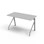 Altudo FSC pöytä HPL 120x60x72 cm, hopea jalusta