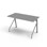 Altudo FSC pöytä HPL 120x60x72 cm, hopea jalusta
