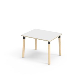 Helmi FSC pöytä HPL 100x80 cm musta holkki