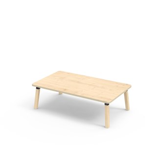 Helmi FSC pöytä HPL 140x80 cm musta holkki