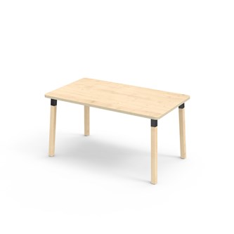 Helmi FSC pöytä HPL 140x80 cm musta holkki