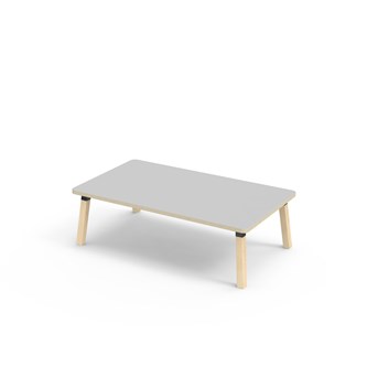 Helmi FSC pöytä HPL 140x80 cm musta holkki