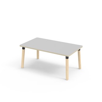 Helmi FSC pöytä HPL 140x80 cm musta holkki