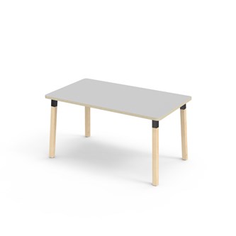 Helmi FSC pöytä HPL 140x80 cm musta holkki