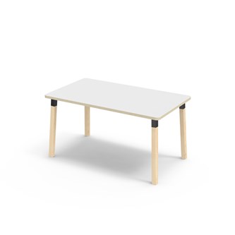 Helmi FSC pöytä HPL 140x80 cm musta holkki