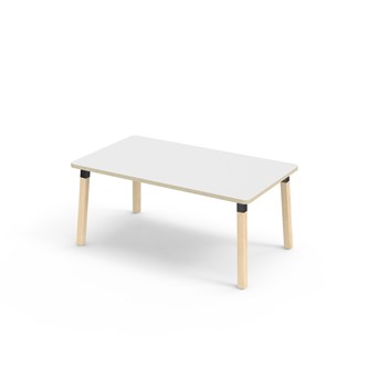 Helmi FSC pöytä HPL 140x80 cm musta holkki