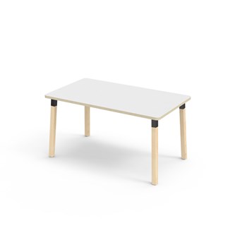 Helmi FSC pöytä HPL 140x80 cm musta holkki