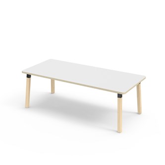 Helmi pöytä HPL 180x80 cm musta holkki