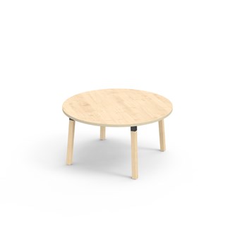 Helmi pöytä HPL ø120 cm musta holkki