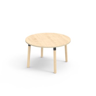Helmi pöytä HPL ø120 cm musta holkki