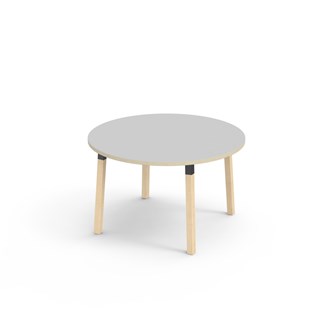 Helmi pöytä HPL ø120 cm musta holkki
