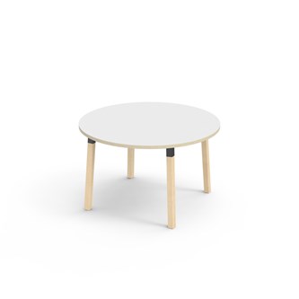 Helmi pöytä HPL ø120 cm musta holkki
