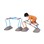 Mini Parkour GONGE® kiipeilykahvat