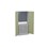 Norden puu- ja metallityökaappi L100xS47xK210, vaaleanharmaa