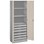 Norden materiaalikaappi 12 laatikkoa L80xS47xK210, vaaleanharmaa