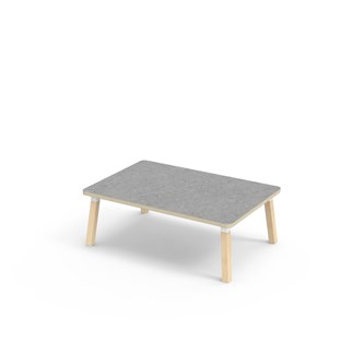 Helmi pöytä linoleum 120x80 cm valkoinen holkki