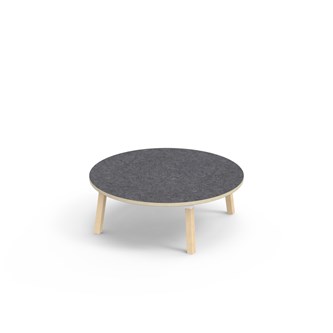 Helmi pöytä linoleum ø120 cm valkoinen holkki