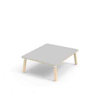 Helmi FSC pöytä akustik laminaatti 100x120 cm valkoinen holkki