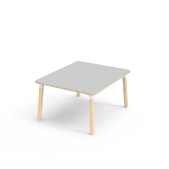 Helmi FSC pöytä akustik laminaatti 100x120 cm valkoinen holkki