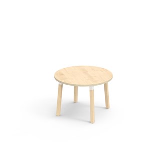 Helmi pöytä HPL ø90 cm valkoinen holkki