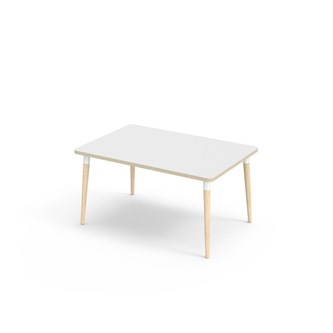 Myy FSC pöytä HPL 120x80 cm valkoinen holkki