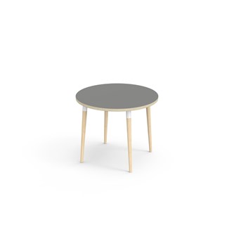 Myy pöytä DL ø 90 cm cm valkoinen holkki